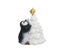 Vivid Arts Standing Penguin With A Christmas Tree Christmas Decoration