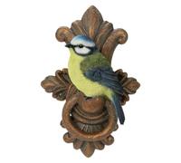Vivid Arts - Wall Hanging - Blue Tit on Door Knocker - WH-BT04-F