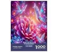 Vivid Butterflies 1000 Piece Jigsaw Puzzles for Adults Fun, Challenging & Brainteasing Birthday Gifts for Women And Man Art Colorful DIY Craft 38x26cm/1000pcs