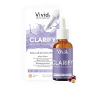 Vivid Clarify Edible Skincare Serum - For Oily Skin - Aloe Vera, Niacinamide, Ashwaganda - 30 day serving