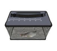 Vivid Fish Baskets, Fish Baskets, Folding Fishing Rack - Quick Drying Large Foldable Square Fishing Basket for Fishing on Cliffs and Piers, Holds Sea Trout, Shrimp