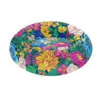 Vivid Flower Spring Pet Dog Bed Removable & Washable Cat Pillow Bed for Extra Small Size Pets Supplies XS