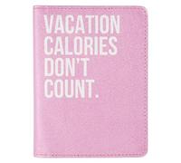 Vivid Hue Passport Holder Cover - PU Leather Travel Wallet for Women & Men, RFID Blocking, Travel Organiser for Passport, Cards, Tickets