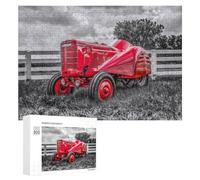 Vivid Jigsaw Puzzle for Adults, 04 Orchard Tractor, 300 PCS