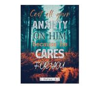 Vivid Jigsaw Puzzle for Adults, Bible Verse - Cast Your Anxiety, 500 PCS