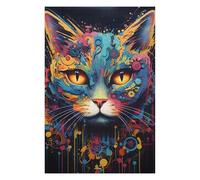 Vivid Jigsaw Puzzle for Adults, Robot Cat Cyborg, 1000 PCS