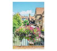 Vivid Jigsaw Puzzle for Adults, Romantic Colmar, 1000 PCS