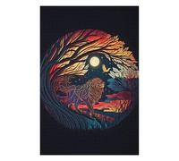 Vivid Jigsaw Puzzle for Adults, Whispering Trees A Lion's Tale, 1000 PCS