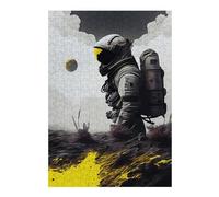 Vivid Picture Puzzle for Adults, Astronaut on Alien Planet -16, 300 PCS