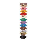 Vivid Silk Scarf Tweezers 12 Pieces Multi Color Hijab Brooch Fashion Accessories for Women and Girls