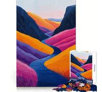 Vivid Valleys 1000 Piece Jigsaw Puzzles for Adults Jigsaw Critical Think Mindful Escape Firm Fit Ideal Xmas Gift (38x52cm)