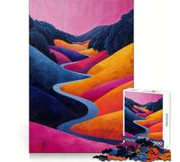 Vivid Valleys Jigsaw Puzzles 1000 Piece for Teenagers Focus Training Happy Idle Time Tight Join Lovely Gift (50x75cm)