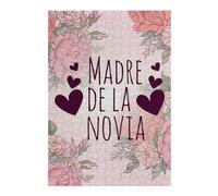 Vivid Wooden Jigsaw Puzzle for Adults, Madre De La Novia Spanish, 300 PCS
