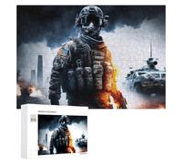 Vivid Wooden Jigsaw Puzzle for Adults, World War, 300 PCS