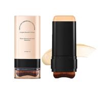 Vivien Beauty Foundation Stick, 2025 Korean Hydrating Lightweight Foundation Stick with Brush, Double Head Foundation Make-Up Stick, Flawless Eraser Foundation Stick (05#Honey)