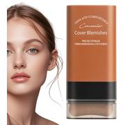 Vivien Beauty Foundation Stick, Korea Faultless Eraser Foundation Stick, Instant Concealing Faultless Eraser for Make-Up, Full Coverage, Hydrating, Long-Wearing, Radiant Finish, #4