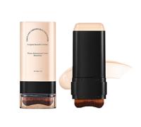 Vivien Beauty Korean Hydrating Lightweight Foundation Stick, 20g/0.71oz, Cream, Double Head, Flawless Eraser, Full Coverage, Dewy Finish, Adult, 1 Count, Foundation Stick