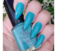Vivien Kondor Henna Halal Permeable Nail Polish (HA38 Aqua)