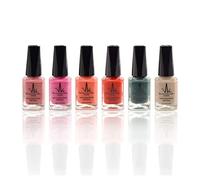 Vivien Kondor Henna Infused Permeable Nail Polish, Set of 6