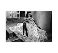 Vivien Leigh Stars As Scarlett O'Hara in Gone with The Wind Canvas Poster Wall Art Decor Print Picture Paintings for Living Room Bedroom Decoration 20x30inch(50x75cm)