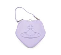 Vivienne Westwood Belle Heart embossed mini bag - Purple OS