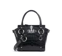 Vivienne Westwood Betty Embossed Croc Small | leather Handbag | black