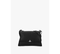 VIVIENNE WESTWOOD Bianca Small Black Leather Shoulder Bag Size: One Si