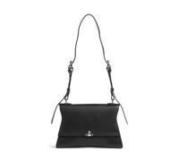 VIVIENNE WESTWOOD Bianca Small Black Leather Shoulder Bag Size: One Si