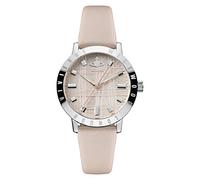 Vivienne Westwood Bloomsbury II Ladies Quartz Watch with Pink Dial & Pink Leather Strap VV152LPKPK