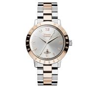 Vivienne Westwood Bloomsbury Women's Quartz Watch with Silver Dial Analogue Display and Two Tone Stainless Steel Bracelet VV152RSSL