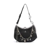 Vivienne Westwood Charm Frame Supple | leather Shoulder bag | black