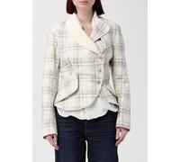 VIVIENNE WESTWOOD Check Cotton Blend Jacket - Size: 42 - female
