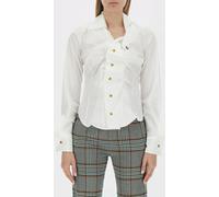 VIVIENNE WESTWOOD Cotton Ruched Shirt - Size: 42 - female