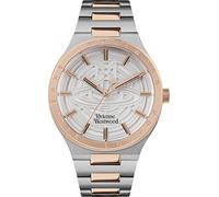 Vivienne Westwood Eltham Mens Quartz Watch with Silver Dial & Stainless Steel Two Tone Bracelet VV249SLSR