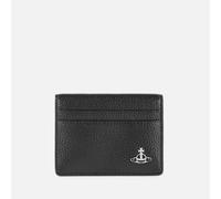 Vivienne Westwood Black Logo-plaque Faux-leather Cardholder