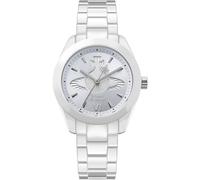 Vivienne Westwood Fenchurch Ceramica Ladies Quartz Watch Light Blue Dial White Ceramic Case and Bracelet