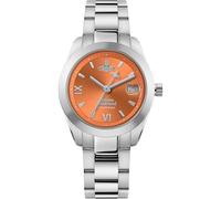 Vivienne Westwood Fenchurch Orange Dial Stainless Steel Bracelet