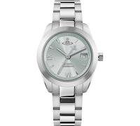 Vivienne Westwood Fenchurch Ladies Quartz Watch with Light Blue Dial & Silver Stainless Steel Case and Bracelet - VV292LBLSL