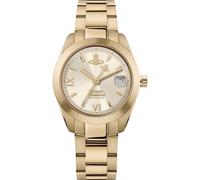 Vivienne Westwood Fenchurch Ladies Quartz Watch with Champagne Dial & Gold Stainless Steel Case and Bracelet - VV292PGYGD