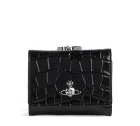 Vivienne Westwood Frame Embossed Croc Small | Wallet | black