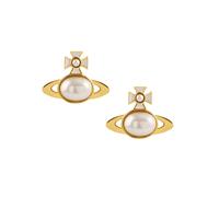 Vivienne Westwood Gold Gaby Pearl Orb Studs - Gold