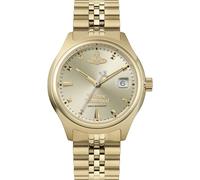 Vivienne Westwood Little Camberwell 29mm Ladies Quartz Watch with Champagne Sunray Dial and Gold Stainless Steel Case and Bracelet