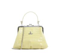 Vivienne Westwood Granny Frame Embossed Croc | leather Handbag | green