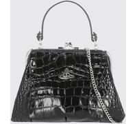 VIVIENNE WESTWOOD Granny Frame Purse Handbag in Croc-Effect Leather