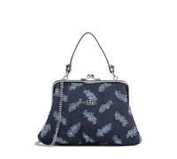 Vivienne Westwood Granny Frame Ripped Denim Crossbody bag, female, blue
