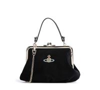 Vivienne Westwood Granny Frame Velvet Crossbody bag, female, black