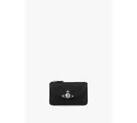 VIVIENNE WESTWOOD Half Moon Black Card Holder Size: One Size, Colour: