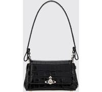 VIVIENNE WESTWOOD Hazel Croc-Effect Leather Mini Handbag with Orb Logo - Size: OS - female