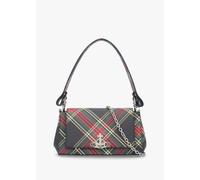 VIVIENNE WESTWOOD Hazel Medium Cheslea Tartan Shoulder Bag Colour: Mue