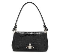 Vivienne Westwood Hazel Medium Crocodile-effect Patent Leather Shoulder bag - Black - One Size
